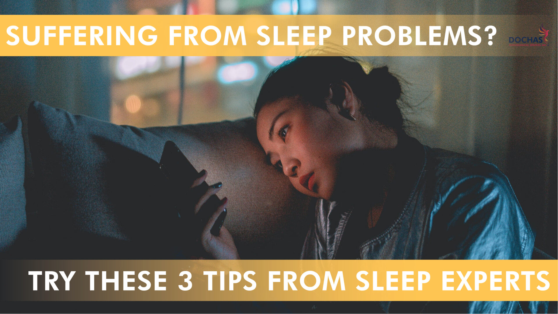 If you suffer from sleep problems try these tips from sleep experts