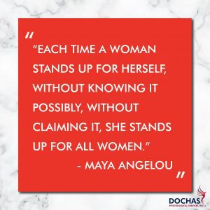 Inspiring quotes supporting women